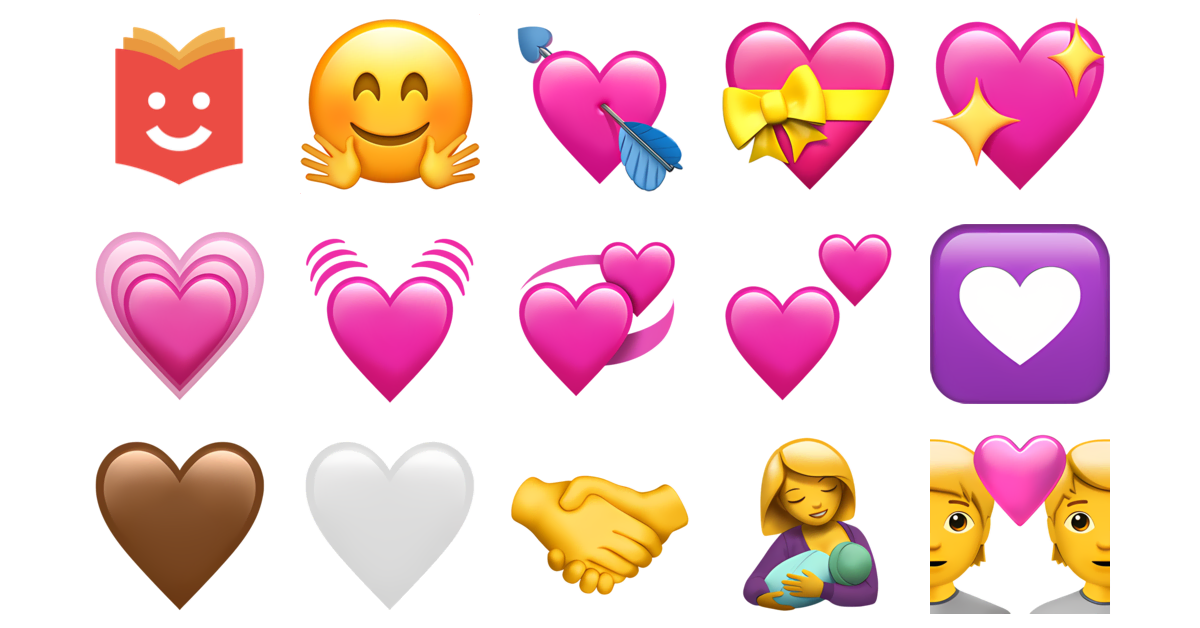 😍🤗💕 Cuddles Emojis Collection 🤗💘💝💖💗💓💞 — Copy & Paste!