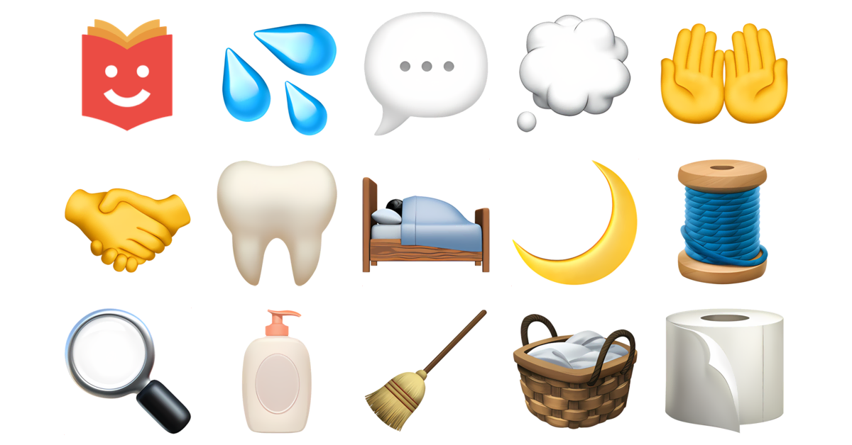 🦷🧹🤓 Dental floss Emojis Collection 💦💬💭🤲🤝🦷🛌 — Copy & Paste!