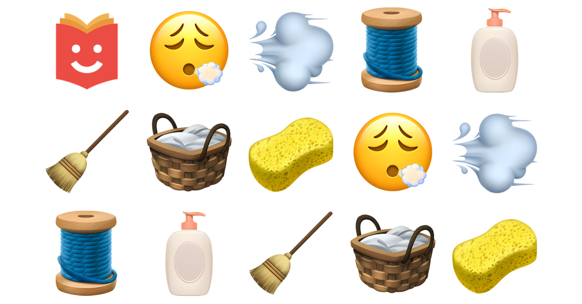 🧹💨🗑 Dustpan Emojis Collection 😮‍💨💨🧵🧴🧹🧺🧽 — Copy & Paste!