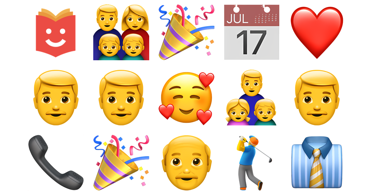 ?‍?‍? Día del Padre Colección Emoji — Copiar y Pegar