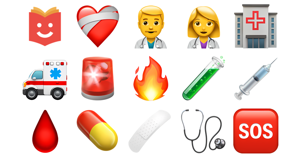 🩹💊🚑 First aid Emojis Collection ️‍🩹👨‍⚕️👩‍⚕️🏥🚑🚨🔥 — Copy & Paste!