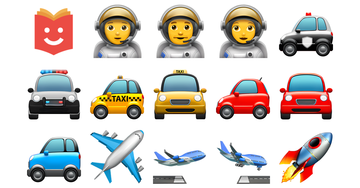 🚀 ️🚗 Flying car Emojis Collection 🧑‍🚀👨‍🚀👩‍🚀🚓🚔🚕🚖 — Copy & Paste!