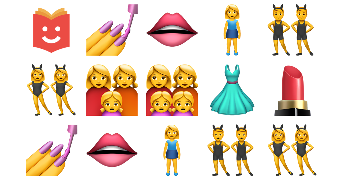 💄💅👗 Girls Emojis Collection 💅👄🧍‍♀️👯‍♂️👯‍♀️👩‍👩‍👧👩‍👩‍👧‍👧 — Copy & Paste!