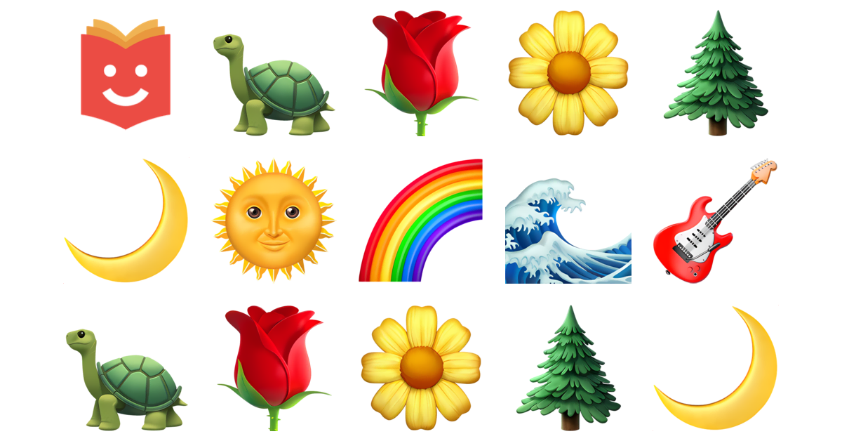 🌹🌈⚡️ Grateful Dead Emojis Collection 🐢🌹🌼🌲🌙🌞🌈 — Copy & Paste!