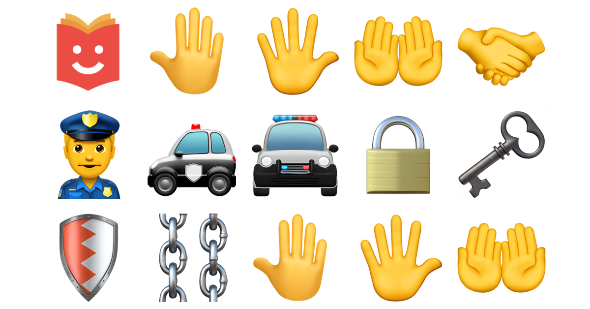 🔒🔐🔗 Handcuffs Emojis Collection 🤚🖐️🤲🤝👮‍♂️🚓🚔 — Copy & Paste!