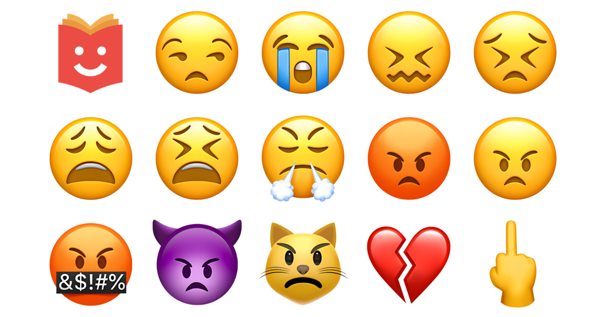 🔥😡💔 I Hate You Emojis Collection 😒😭😖😣😩😫😤 — Copy & Paste!