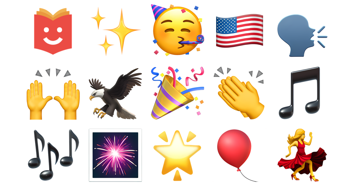 🎊 Liberdade A Coleção De Emoji — Copiar e Colar