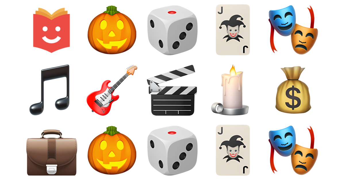 🎭💼🎬 Jack Emojis Collection 🎃🎲🃏🎭🎵🎸🎬 — Copy & Paste!