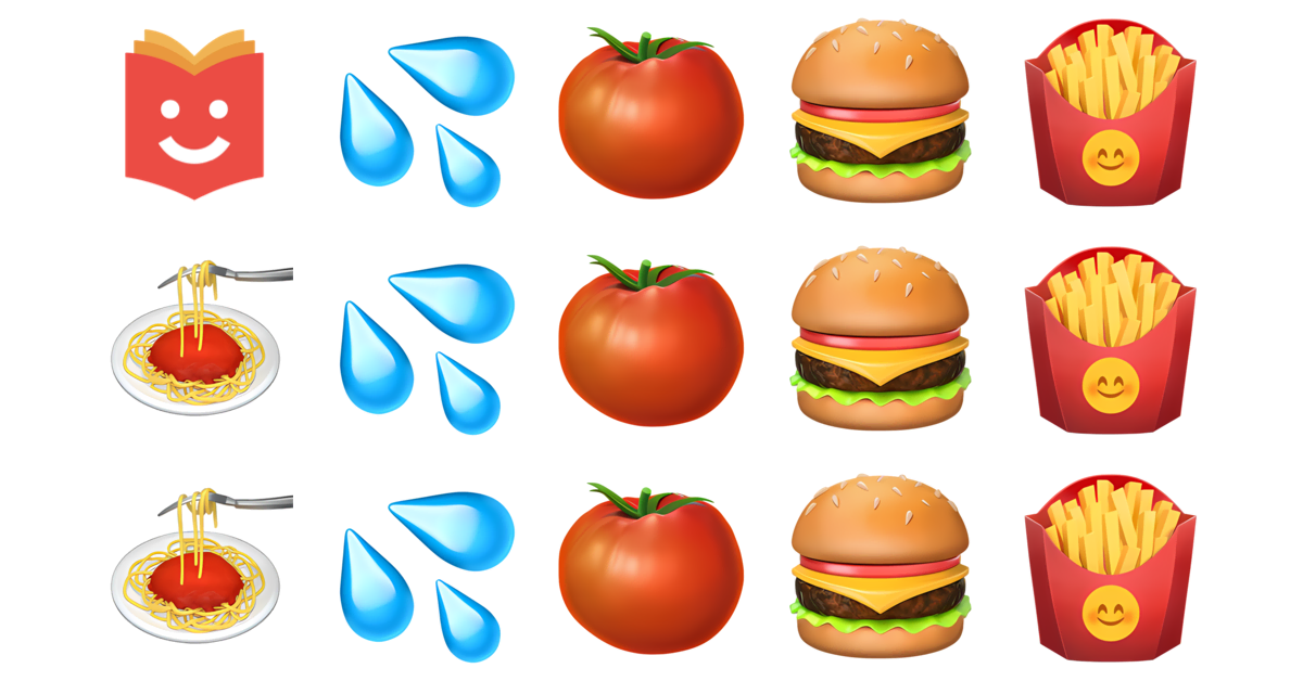 🍅💦🍔 Ketchup Emojis Collection 💦🍅🍔🍟🍝 — Copy & Paste!