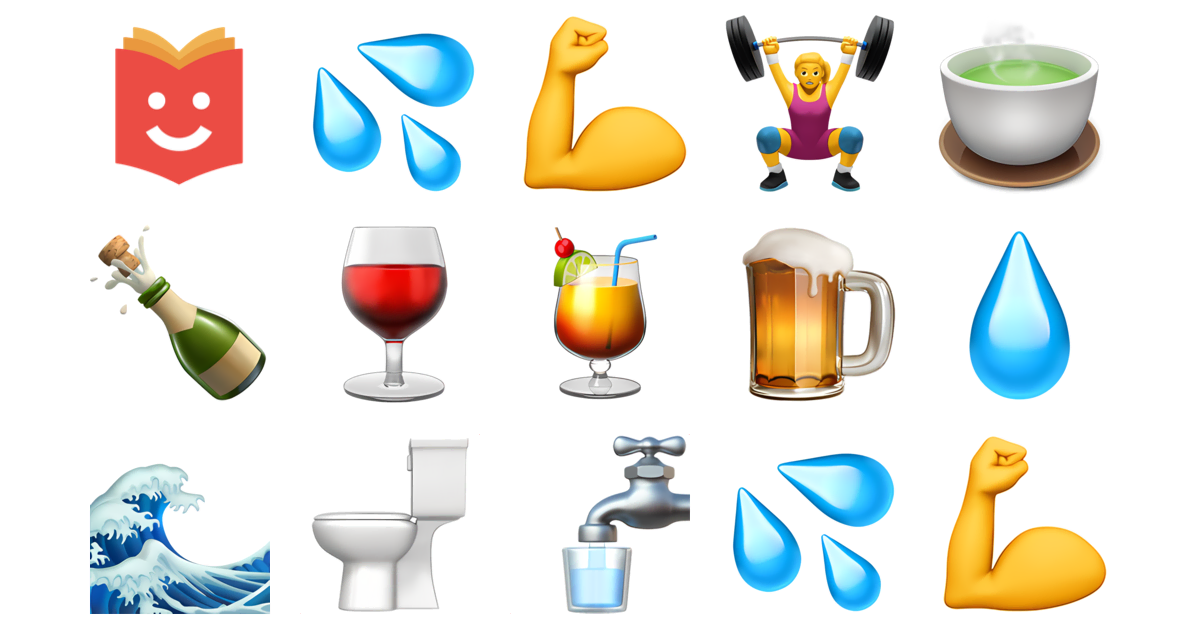🌊💧🩸 Kidney Emojis Collection 💦💪🏋️‍♀️🍵🍾🍷🍹 — Copy & Paste!