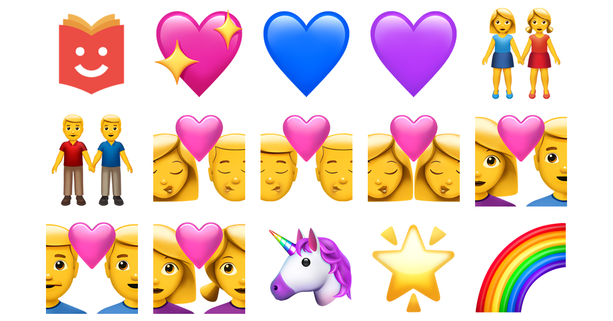 🏳️‍🌈💖💙 Lgbtq Emojis Collection 💖💙💜👭👬👩‍ ️‍💋‍👨👨‍ ️‍💋‍👨 — Copy And Paste 1491