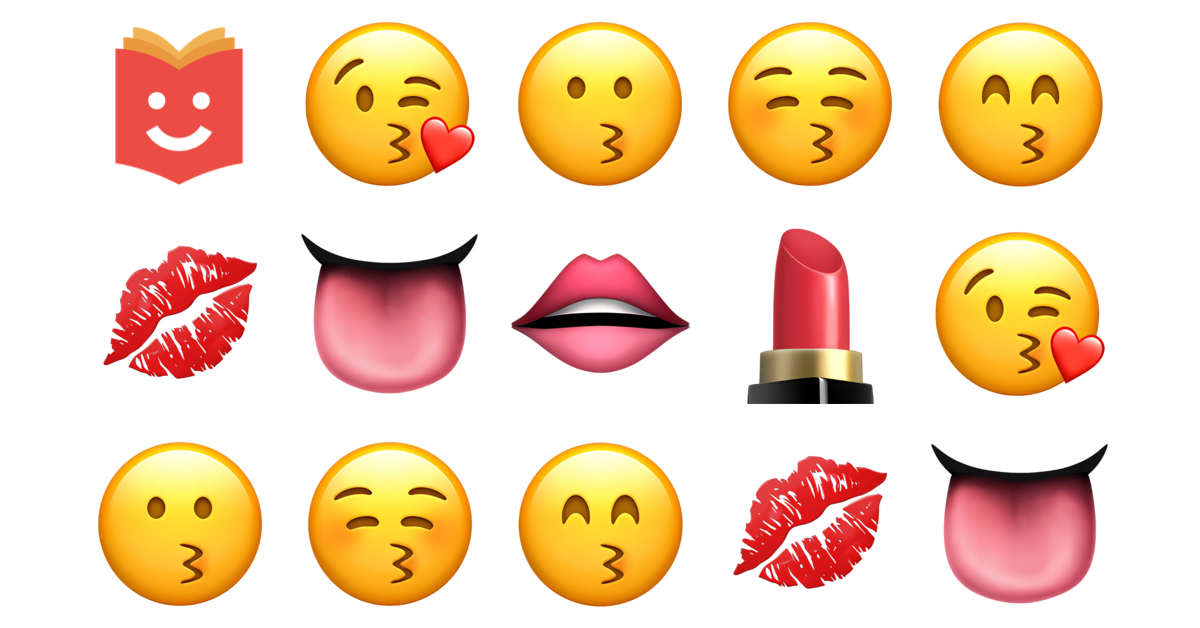 💋👄💄 Lips Emojis Collection 😘😗😚😙💋👅👄 — Copy & Paste!