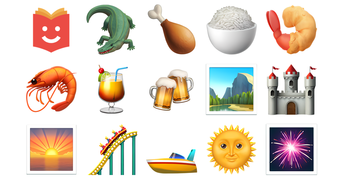 🎷⚜️🌶️ Louisiana Emojis — Copy & Paste!
