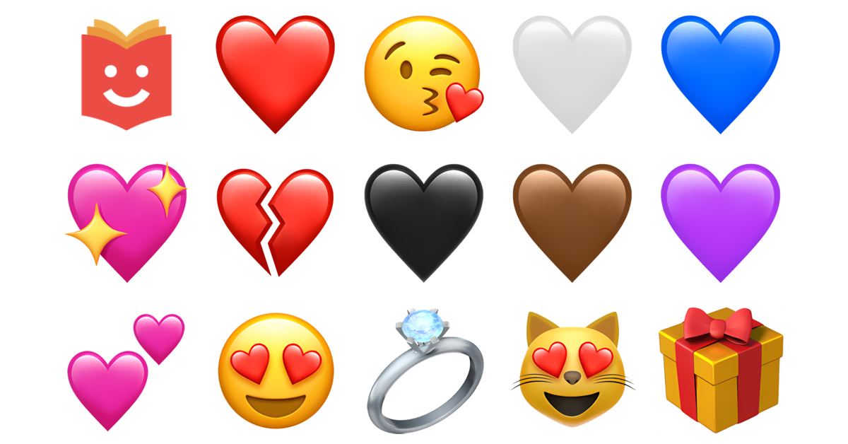 ❤️ Amor ❤️ Colección Emoji — Copiar y Pegar