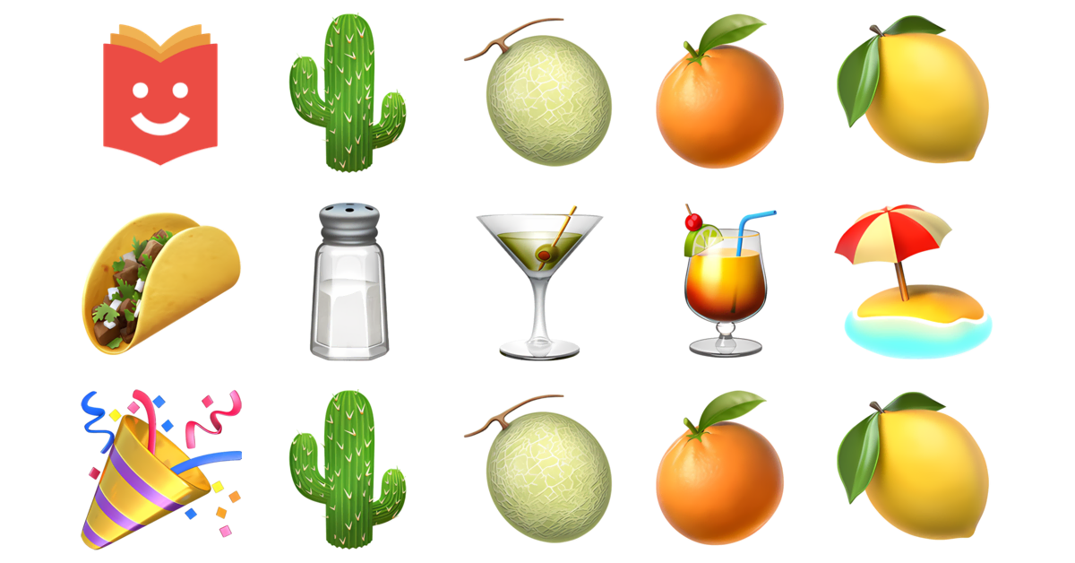 🍹🌶️🏝️ Margarita Emojis — Copy & Paste!