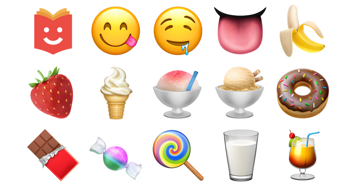🥛🍦🍓 Milkshake Emojis Collection 😋🤤👅🍌🍓🍦🍧 — Copy & Paste!