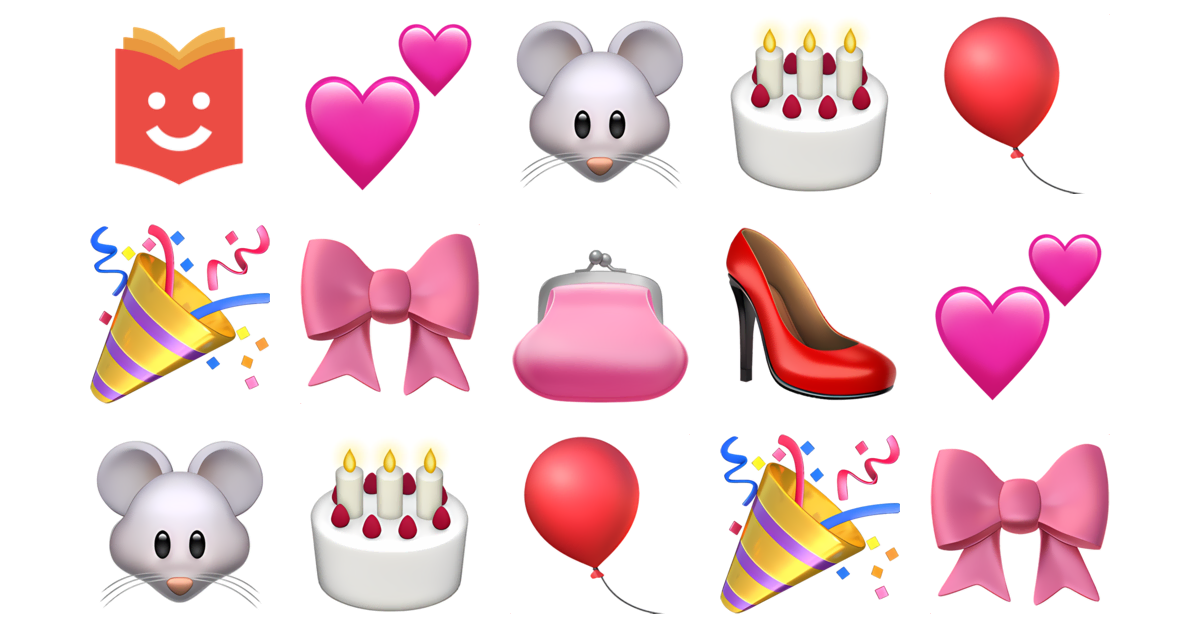 🐭💕🎀 Minnie Mouse Emojis Collection 💕🐭🎂🎈🎉🎀👛 — Copy & Paste!