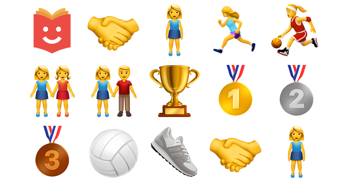 🏐👟👭 Netball Emojis Collection 🤝🧍‍♀️🏃‍♀️⛹️‍♀️👭👫🏆 — Copy & Paste!