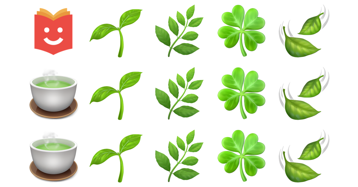 🌿 ️ Peppermint Emojis Collection 🌱🌿🍀🍃🍵 — Copy & Paste!