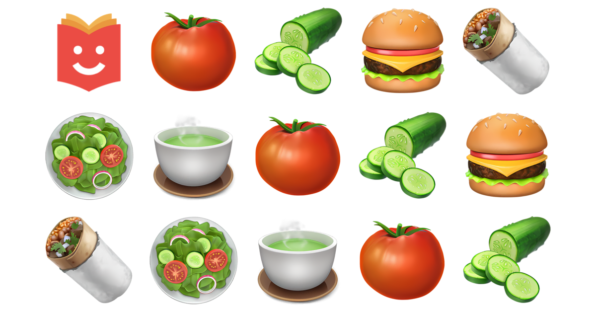 🥒🥗🍔 Pickles Emojis Collection 🍅🥒🍔🌯🥗🍵 — Copy & Paste!