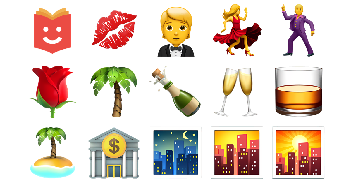 💰💼👑 Pimp Emojis Collection 💋🤵💃🕺🌹🌴🍾 — Copy & Paste!