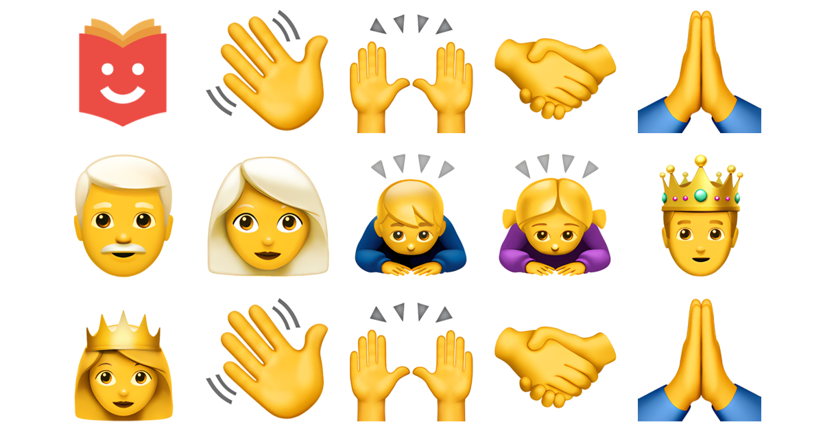 🙏💁‍♂️🌸 Polite Emojis Collection 👋🙌🤝🙏👨‍🦳👩‍🦳🙇‍♂️ — Copy & Paste!