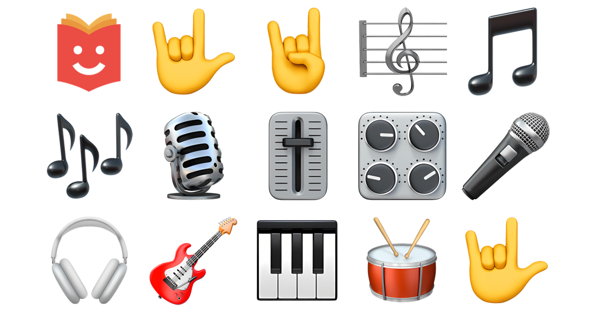 🎸🤘🔥 Rock music Emojis — Copy & Paste!