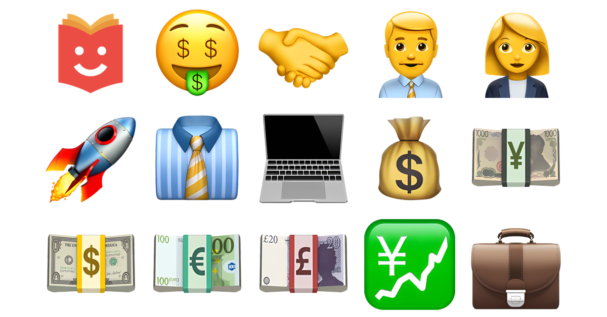 💰💼🤝 Salesperson Emojis Collection 🤑🤝👨‍💼👩‍💼🚀👔💻 — Copy & Paste!