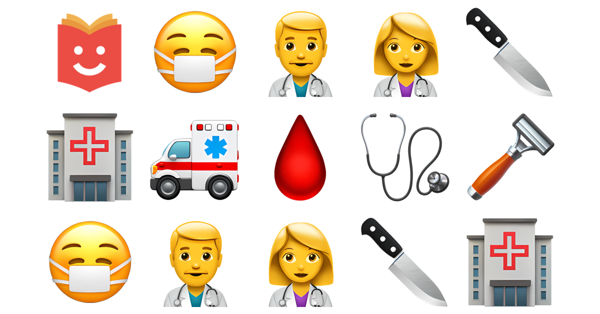 🔪💉🩺 Scalpel Emojis Collection 😷👨‍⚕️👩‍⚕️🔪🏥🚑🩸 — Copy And Paste