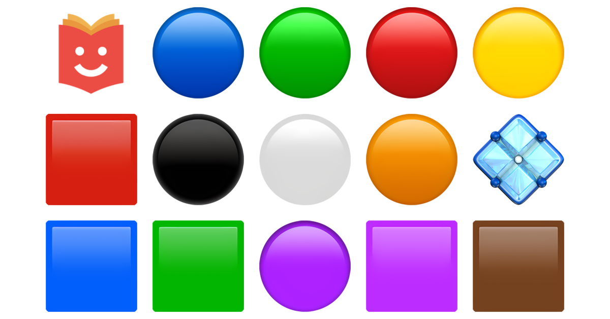 🔶 Shaped Emojis Collection Meanings, combos, examples. Copy & Paste 📚