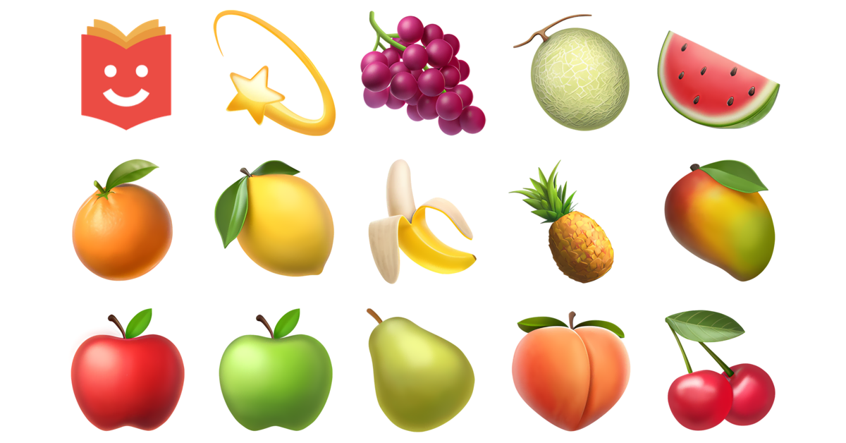 🌟🍏🍋 Star fruit Emojis Collection 💫🍇🍈🍉🍊🍋🍌 — Copy & Paste!
