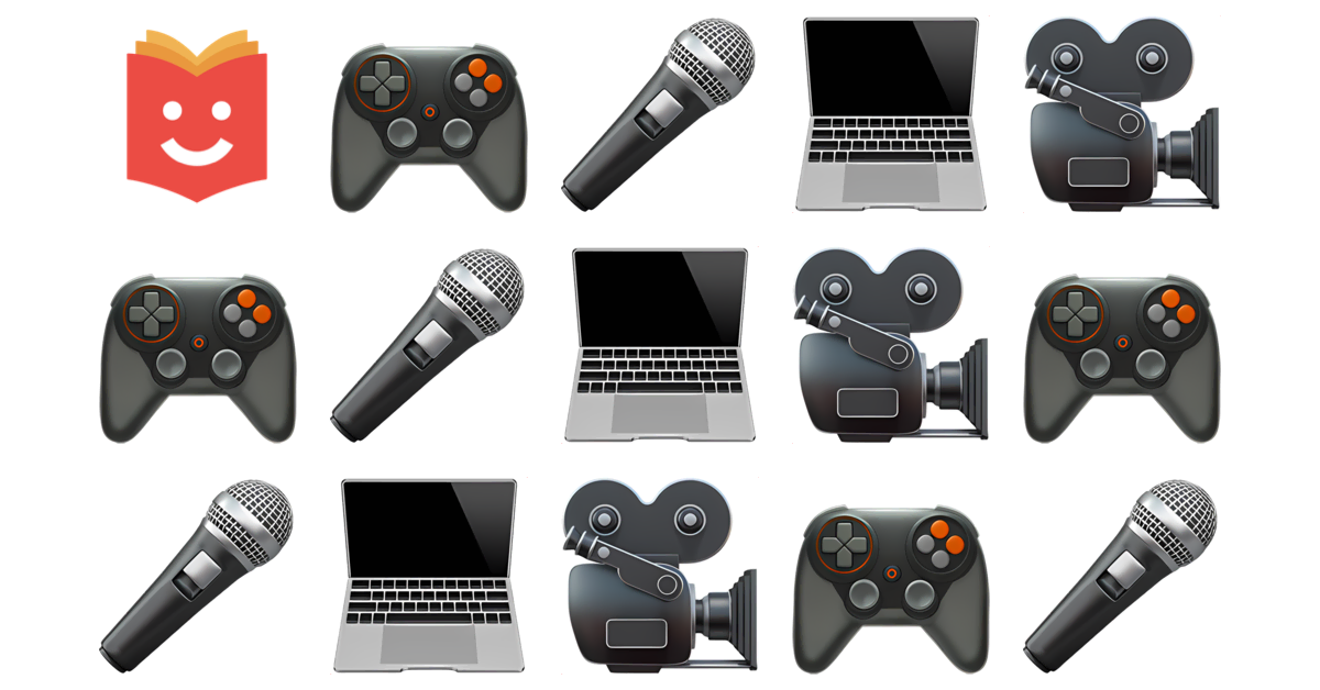 🎥💻🎮 Streamer Emojis Collection 🎮🎤💻🎥 — Copy & Paste!
