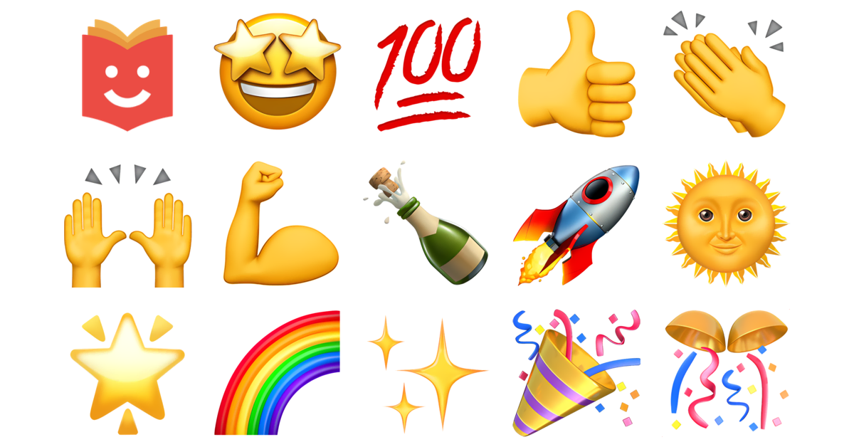 💪🏆🎉 Success Emojis Collection 🤩💯👍👏🙌💪🍾 — Copy & Paste!