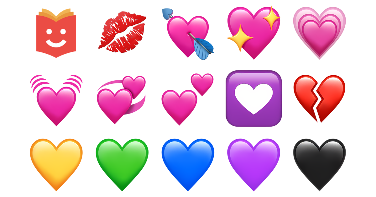 💑💕📲 Swipe Right Emojis Collection 💋💘💖💗💓💞💕 — Copy & Paste!