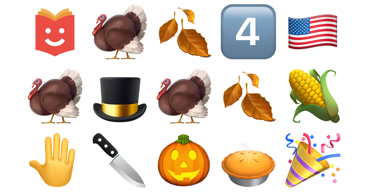 thanksgiving emojis