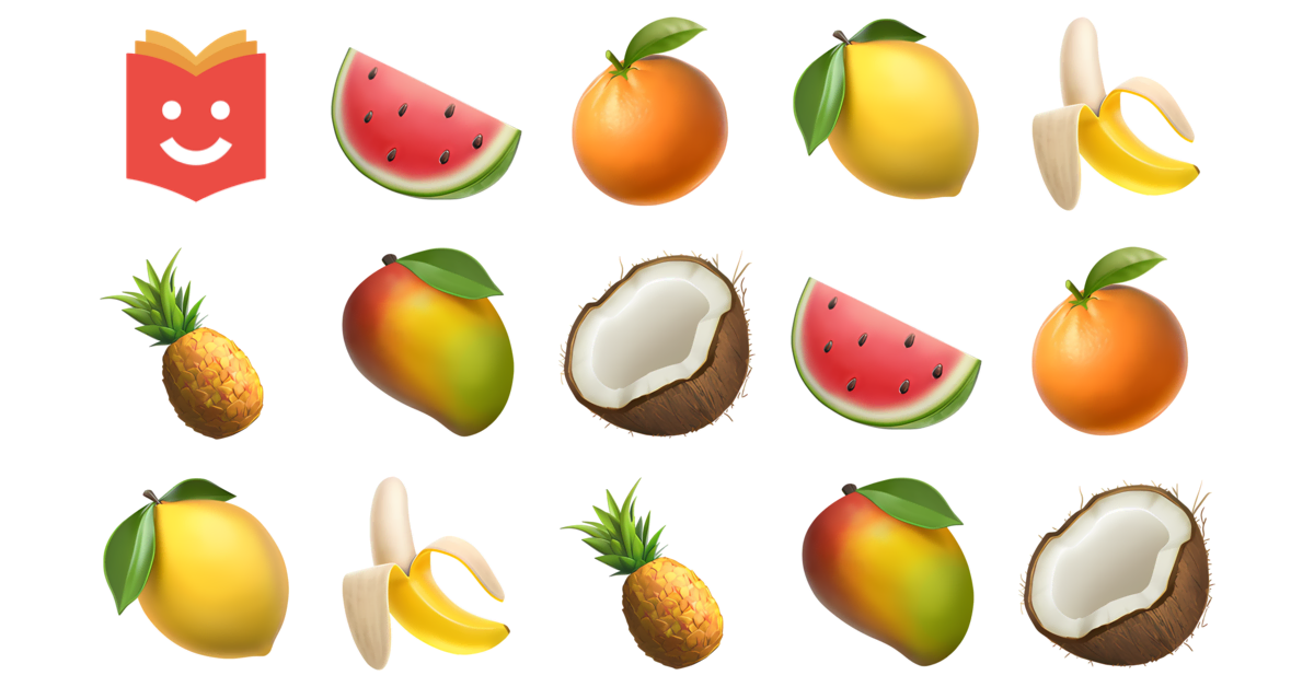 🍍🍌🥥 Tropical fruit Emojis Collection 🍉🍊🍋🍌🍍🥭🥥 — Copy & Paste!