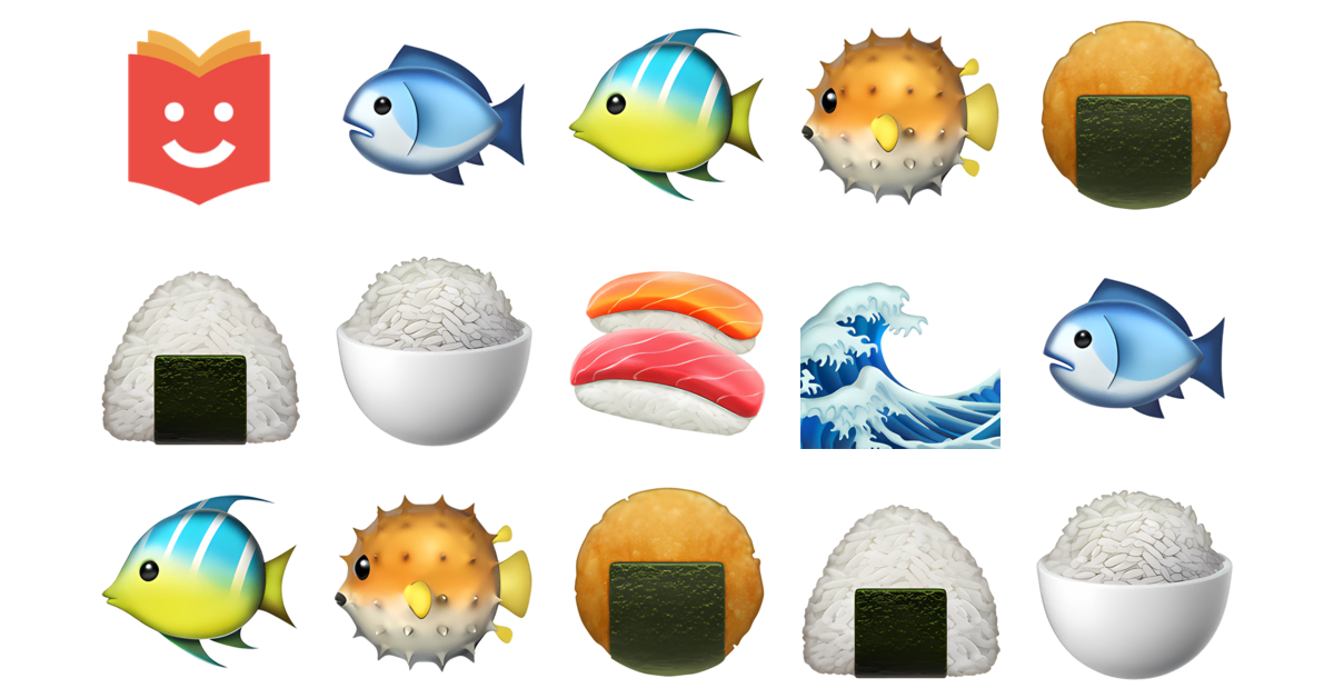🐟🍣🌊 Tuna Emojis Collection 🐟🐠🐡🍘🍙🍚🍣 — Copy & Paste!