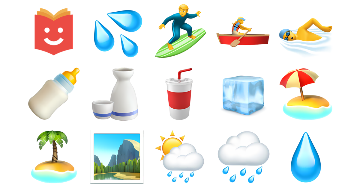 💧🍶♻️ Water Bottle Emojis — Copy & Paste!