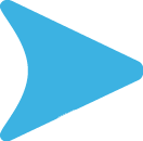 snapchat Blue Right Arrow