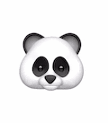 🐼 Tête de panda Animoji