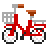 bicycle Emoji softbank