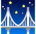 bridge-at-night Emoji softbank