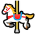 carousel-horse Emoji softbank
