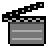 clapper-board Emoji softbank