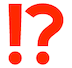 exclamation-question-mark Emoji softbank