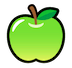 green-apple Emoji softbank