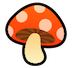 mushroom Emoji softbank