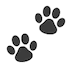 paw-prints Emoji softbank