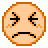persevering-face Emoji softbank