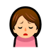 person-frowning Emoji softbank